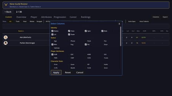 Mythic Manager — screenshot 1