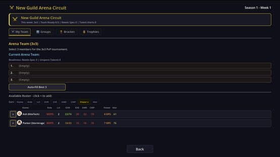 Mythic Manager — screenshot 3