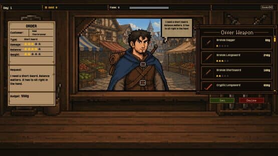 Swordsmith of Greyhaven — screenshot 1