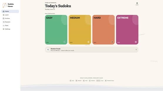 Sudoku Haven — screenshot 1
