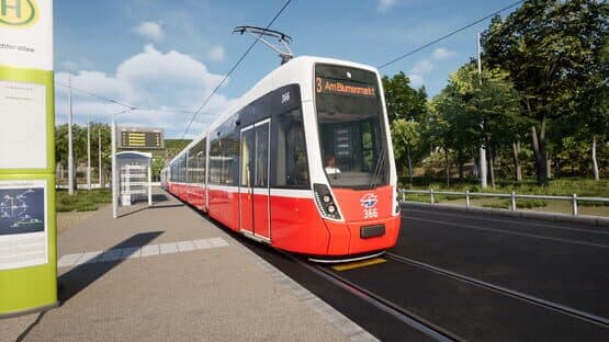 City Transport Simulator 2026: Tram DLC - Flexity Vienna — screenshot 7