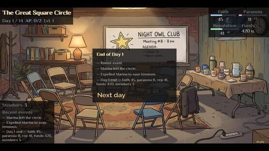 Definitely Not a Cult — screenshot 2
