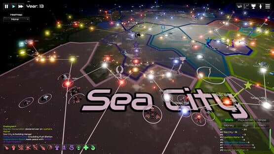 GalactiWar: Empire Simulator — screenshot 1