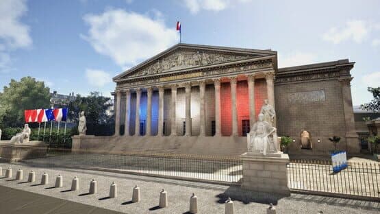 Visite virtuelle de l'Assemblée nationale — screenshot 1