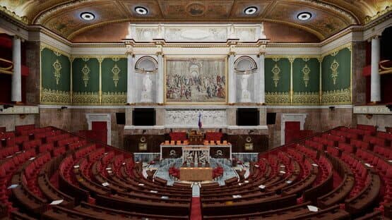 Visite virtuelle de l'Assemblée nationale — screenshot 2