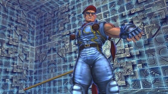 Street Fighter X Tekken: Rolento (Swap Costume) — screenshot 2