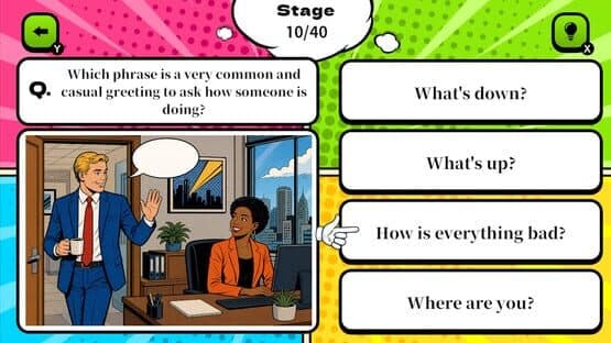 Manga English Native Phrase Quiz — screenshot 2