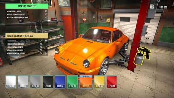 Tune My Car: Tuning Studio & Mechanic Simulator 2026 — screenshot 1