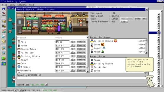 FD's Industry Tycoon — screenshot 1