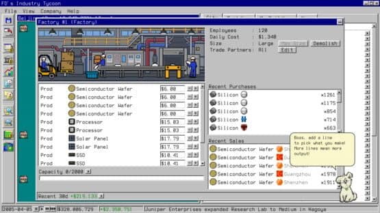 FD's Industry Tycoon — screenshot 5