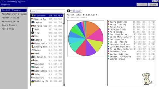 FD's Industry Tycoon — screenshot 6