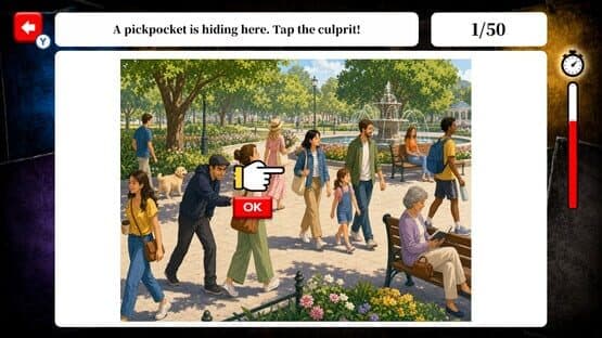 Decide in 5 Seconds: Who Is the Culprit? — screenshot 1