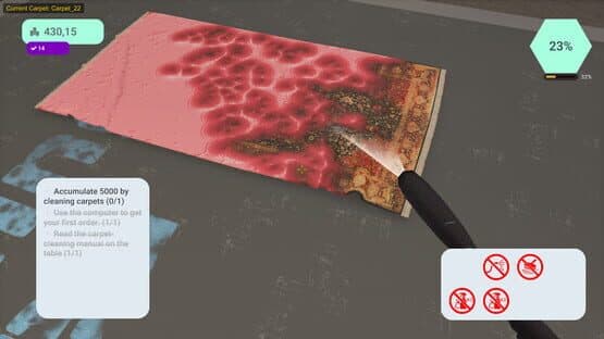 Carpet Cleaning Master — screenshot 1