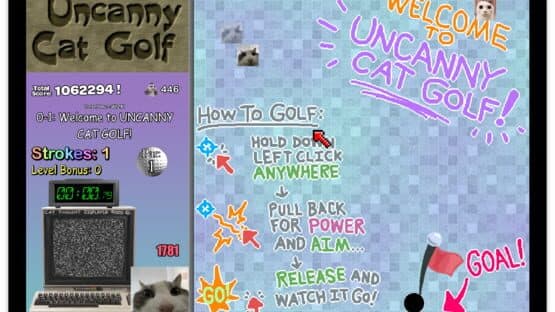 Uncanny Cat Golf — screenshot 4