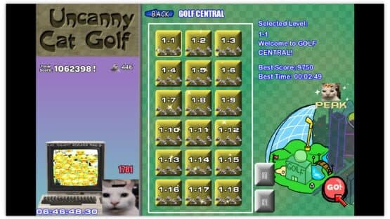 Uncanny Cat Golf — screenshot 5