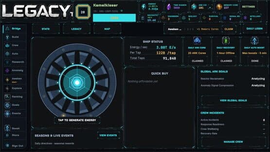 Legacy of the Ark: The Long Awakening — screenshot 1