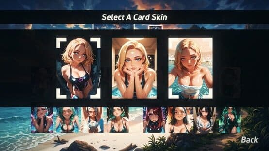 Solitaire Paradise: Anime Bikini Babes — screenshot 6