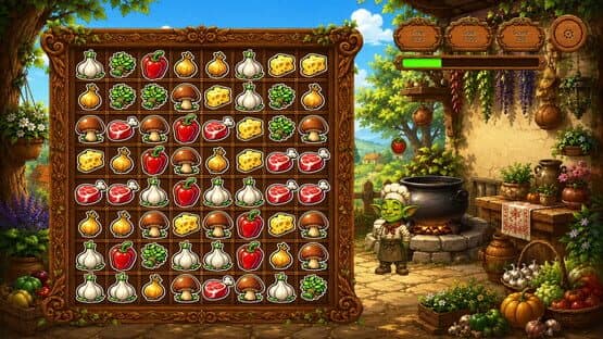 Goblin and Recipes: Match-3 Adventure — screenshot 4