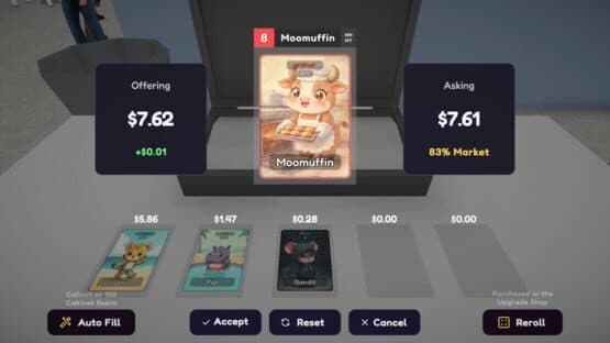 Card Collection Simulator — screenshot 2