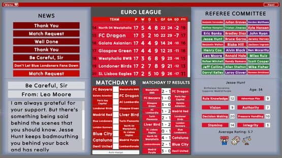 The Referee Committee — screenshot 8