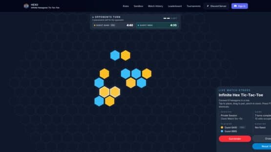 HeXO — screenshot 2