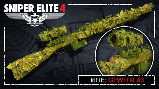 Sniper Elite 4: Camouflage Rifles Skin Pack — screenshot 1