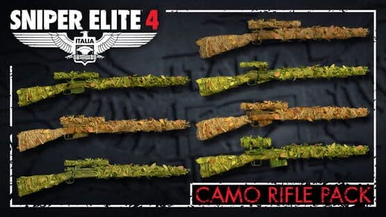 Sniper Elite 4: Camouflage Rifles Skin Pack — screenshot 6