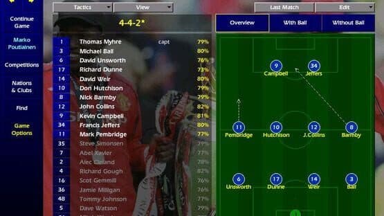 Championship Manager: Season 1999/2000 — screenshot 1