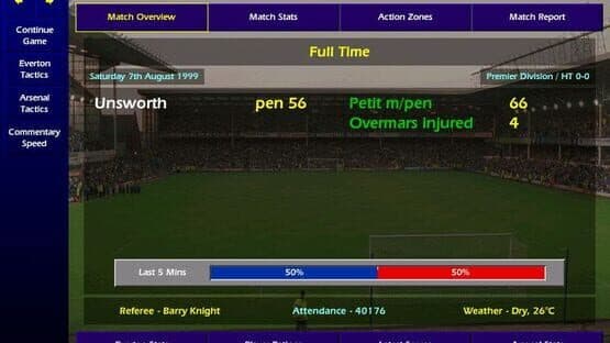 Championship Manager: Season 1999/2000 — screenshot 2