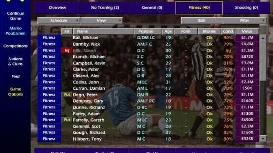 Championship Manager: Season 1999/2000 — screenshot 3