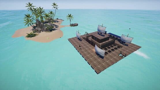Ocean Shark Survival: Float Home Builder Simulator — screenshot 3