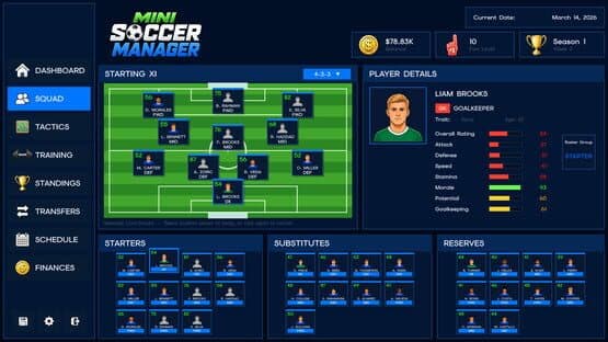 Mini Soccer Manager — screenshot 2