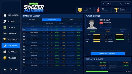 Mini Soccer Manager — screenshot 6