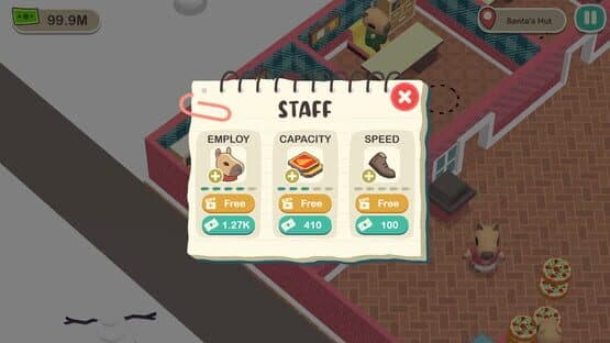 Capybara Pizza Cafe — screenshot 3