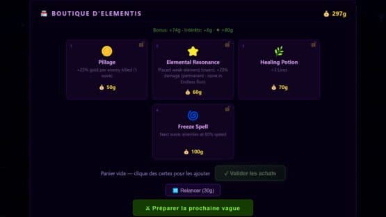 Elementis TD — screenshot 2