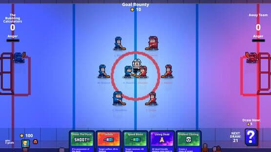 Super Blood Hockey: Rogue Manager — screenshot 1