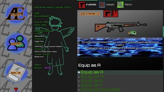 Saga Onirica: Angelic Engine — screenshot 1
