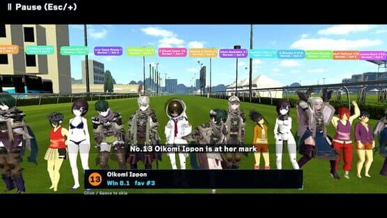 Derby Heroines: Run, Bet, Win! — screenshot 2