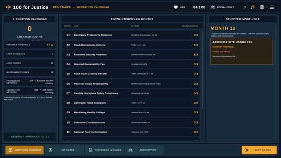 100 for Justice — screenshot 3