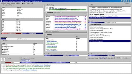 Lowmoor Idle RPG: An Adventurer's Chronicle — screenshot 1