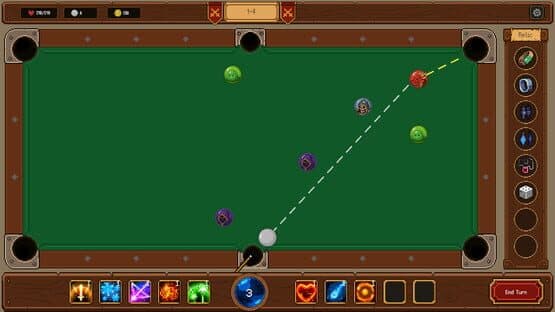 Brave Billiards — screenshot 1