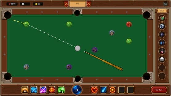Brave Billiards — screenshot 2
