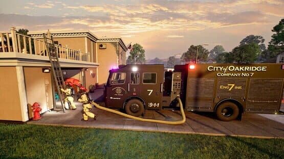 Firefighting Simulator: Ignite - Blackout Truck Edition Skins DLC — screenshot 2