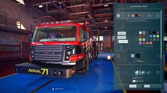 Firefighting Simulator: Ignite - Blackout Truck Edition Skins DLC — screenshot 4
