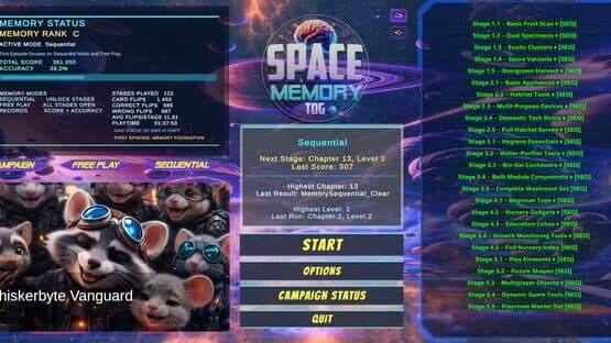 Space Memory TDG — screenshot 5