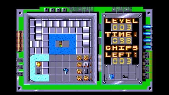 Chip's Challenge (Amiga/C64/Lynx/Mega Drive/SNES/Spectrum) — screenshot 1