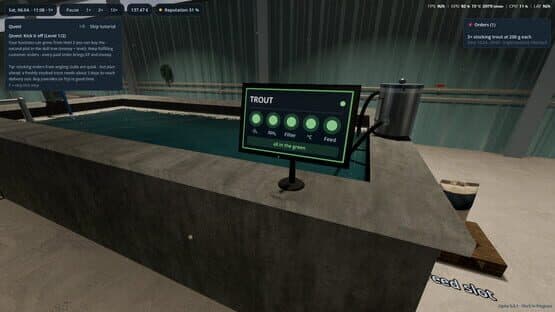 Aquaculture Simulator — screenshot 2