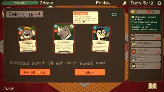 Overbooked — screenshot 2