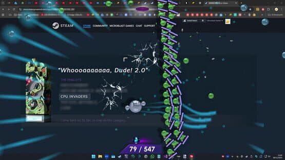 CPU Invaders: Micro Spheres — screenshot 2