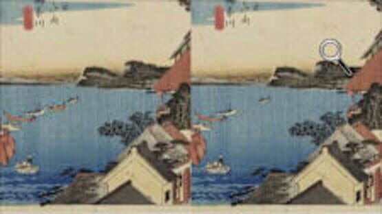 Spot the Difference Ukiyo-e: Fifty-Three Stations of the Toukaidou — screenshot 1